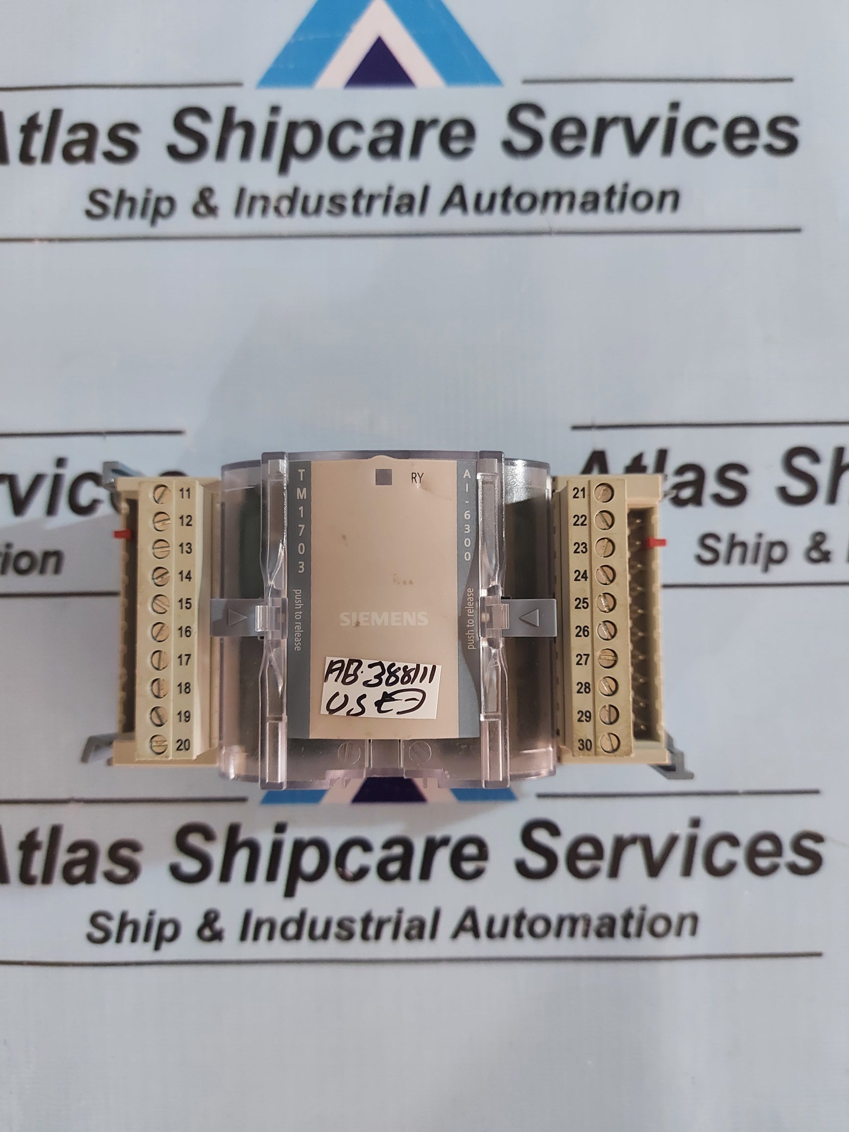 SIEMENS 6MF11130GD000AA0GG AI-6300 ANALOG INPUT 2x2 20mA +-10mA/+-10V